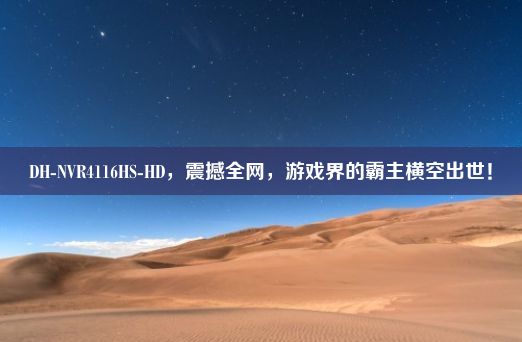 DH-NVR4116HS-HD，震撼全网，游戏界的霸主横空出世！